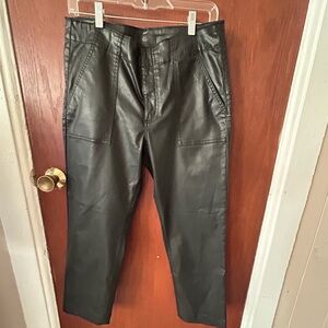Kut from the Kloth Faux Leather Cargo Pants